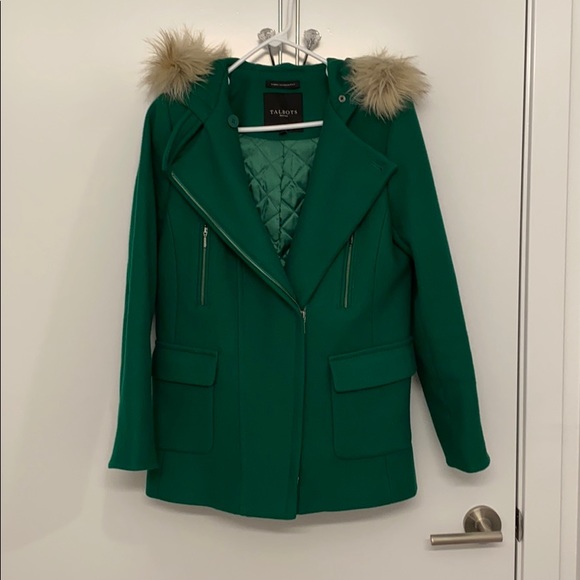 Talbots Jackets & Blazers - Emerald green coat